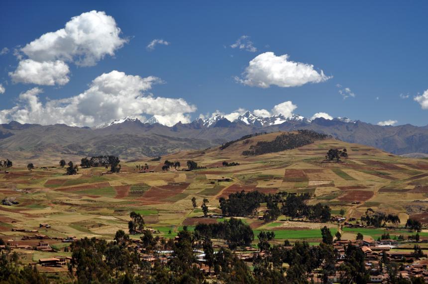 Peruvian Landscape Sacred Valley