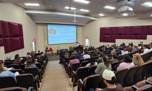 Audience attending an event