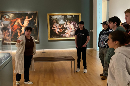 ITAL Students at MoA