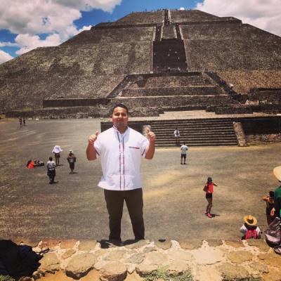 Pirámide del Sol in Teotihuacan, Edomex, Mexico.